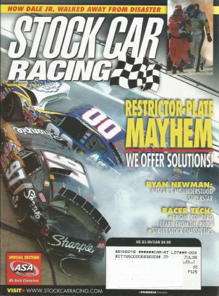 STOCK CAR RACING 2004 NOV - Tragic Deaths of '64, Setzer, Rear Axle, Newman